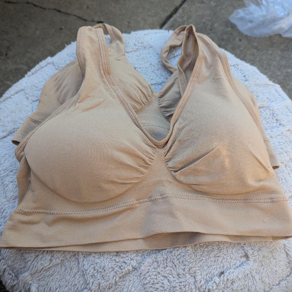 Set Of 2 Genie Bra Nude XL/1X NWOT